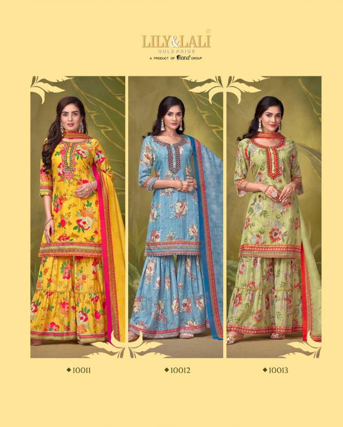 Lily And Lali Olivia 2 Festive Wear Wholesale Ready Made Suit Collection
